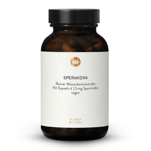 Sunday Natural Spermidin Weizenkeimextrakt, 90 Kapseln — Produktfoto des Anbieters